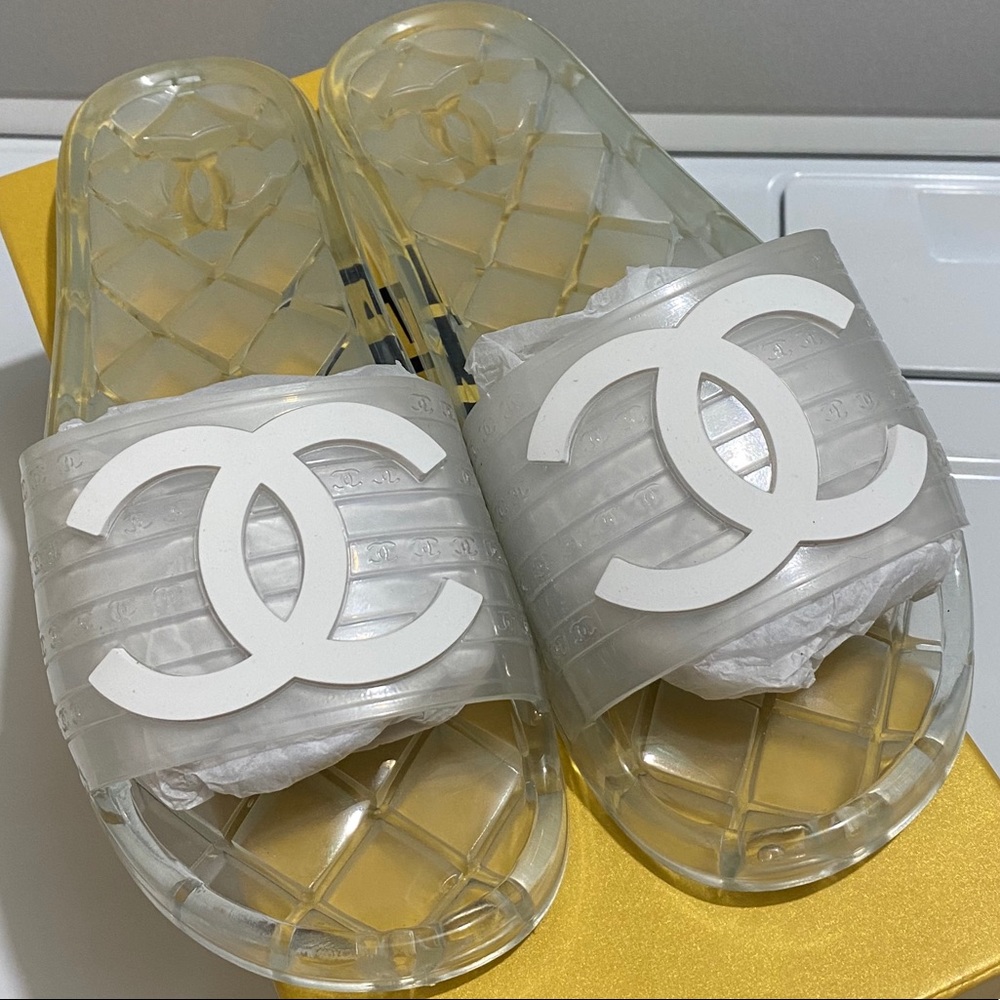 Chanel Pool Slides